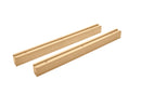 REV A SHELF : Natural Maple/Black Produce Basket for 15” Base Cabinets