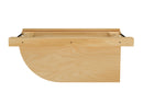 REV A SHELF : Natural Maple/Stainless-Steel Produce Basket for 18” Base Cabinets