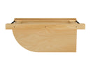 REV A SHELF : Natural Maple/Black Produce Basket for 18” Base Cabinets