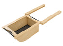 REV A SHELF : Natural Maple/Black Produce Basket for 18” Base Cabinets