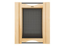 REV A SHELF : Natural Maple/Black Produce Basket for 18” Base Cabinets