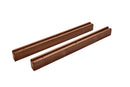 REV A SHELF : Walnut/Stainless-Steel Produce Basket for 18” Base Cabinets