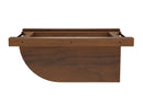 REV A SHELF : Walnut/Black Produce Basket for 18” Base Cabinets