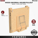 REV A SHELF : Wood Universal Holder Pullout