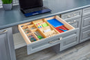 REV A SHELF : Wood Trim-to-Fit Vanity Drawer Insert Organizer