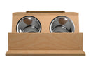 REV A SHELF : Natural Maple Drawer Insert w/ Stainless-Steel Bins for 18" Vanity Drawers