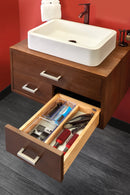 REV A SHELF : Wood Vanity Cabinet Replacement Drawer System w/Soft Close