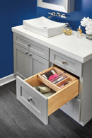 REV A SHELF : Wood Vanity Cabinet Replacement Half Tier Drawer System w/Soft Close