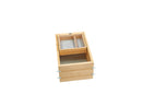 REV A SHELF : Wood Vanity Cabinet Replacement Half Tier Drawer System w/Soft Close