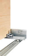 REV A SHELF : Wood Bottom Mount Pullout Waste Container w/ Soft-Close
