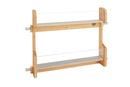 REV A SHELF : Wood Vanity Cabinet Door Storage Rack