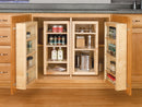 REV A SHELF : Wood Base Cabinet Door Mount Organizer