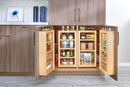 REV A SHELF : Wood Base Cabinet Door Mount Organizer and Swing Out Pantry Organizer Kit