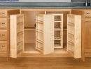 REV A SHELF : Wood Base Cabinet Door Mount Organizer and Swing Out Pantry Organizer Kit