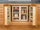 REV A SHELF : Wood Base Cabinet Swing Out Pantry Organizer