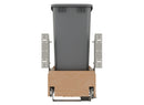 REV A SHELF : Wood Pullout Waste Container with Soft/Open Close