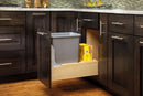 REV A SHELF : Wood Pullout Waste Container with Soft/Open Close