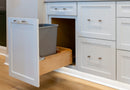 REV A SHELF : Wood Pullout Waste Container with Soft/Open Close