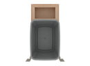 REV A SHELF : Wood Pullout Waste Container with Soft/Open Close