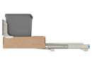 REV A SHELF : Wood Pullout Waste Container with Soft/Open Close