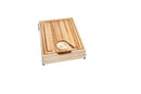 REV A SHELF : Wood Base Cabinet Cutting Board Drawer Replacement System w/ Soft-Close