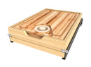 REV A SHELF : Wood Base Cabinet Cutting Board Drawer Replacement System w/ Soft-Close