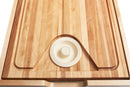 REV A SHELF : Wood Base Cabinet Cutting Board Drawer Replacement System w/ Soft-Close