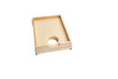 REV A SHELF : Wood Base Cabinet Cutting Board Drawer Replacement System w/ Soft-Close