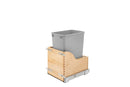 REV A SHELF : Wood Pullout Waste Container w/ Soft-Close