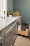 REV A SHELF : Wood Pullout Waste Container w/ Soft-Close