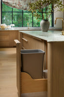 REV A SHELF : Wood Pullout Waste Container w/ Soft-Close