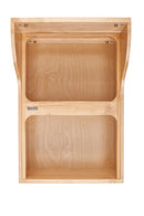 REV A SHELF : Wood Pullout Waste Container w/ Soft-Close and SERVO-DRIVE System