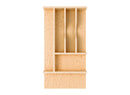 REV A SHELF : Wood "Right Fit" Shallow Cutlery Drawer Insert Organizer