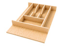 REV A SHELF : Wood "Right Fit" Shallow Cutlery Drawer Insert Organizer
