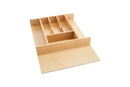REV A SHELF : Wood Trim-to-Fit Cutlery Drawer Insert Organizer