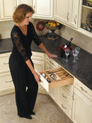 REV A SHELF : Wood Trim-to-Fit Cutlery Drawer Insert Organizer