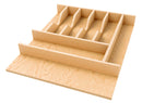 REV A SHELF : Wood "Right Fit" Shallow Cutlery Drawer Insert Organizer