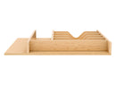 REV A SHELF : Wood "Right Fit" Shallow Cutlery Drawer Insert Organizer