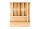 REV A SHELF : Wood "Right Fit" Shallow Cutlery Drawer Insert Organizer