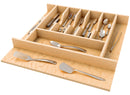 REV A SHELF : Wood "Right Fit" Shallow Cutlery Drawer Insert Organizer