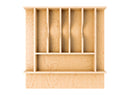 REV A SHELF : Wood "Right Fit" Shallow Cutlery Drawer Insert Organizer