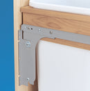 REV A SHELF : Wood Top Mount Pullout Single Waste Container