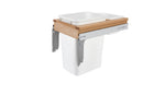 REV A SHELF : Wood Top Mount Pullout Single Waste Container