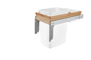 REV A SHELF : Wood Top Mount Pullout Single Waste Container