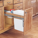 REV A SHELF : Wood Top Mount Pullout Single Waste Container