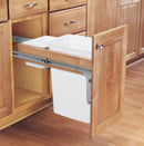 REV A SHELF : Wood Top Mount Pullout Single Waste Container