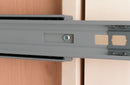 REV A SHELF : Wood Top Mount Pullout Double Waste Container For Full-Height Cabinets