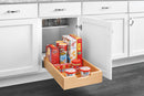 REV A SHELF : Standard Wood Pullout Drawers w/ BLUM Soft-Close for 18" Base Cabinets