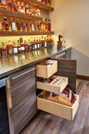REV A SHELF : Standard Wood Pullout Drawers w/ BLUM Soft-Close for 18" Base Cabinets