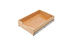 REV A SHELF : Standard Wood Pilaster Accessory Drawer w/ BLUM Soft-Close for 18" Base Cabinets